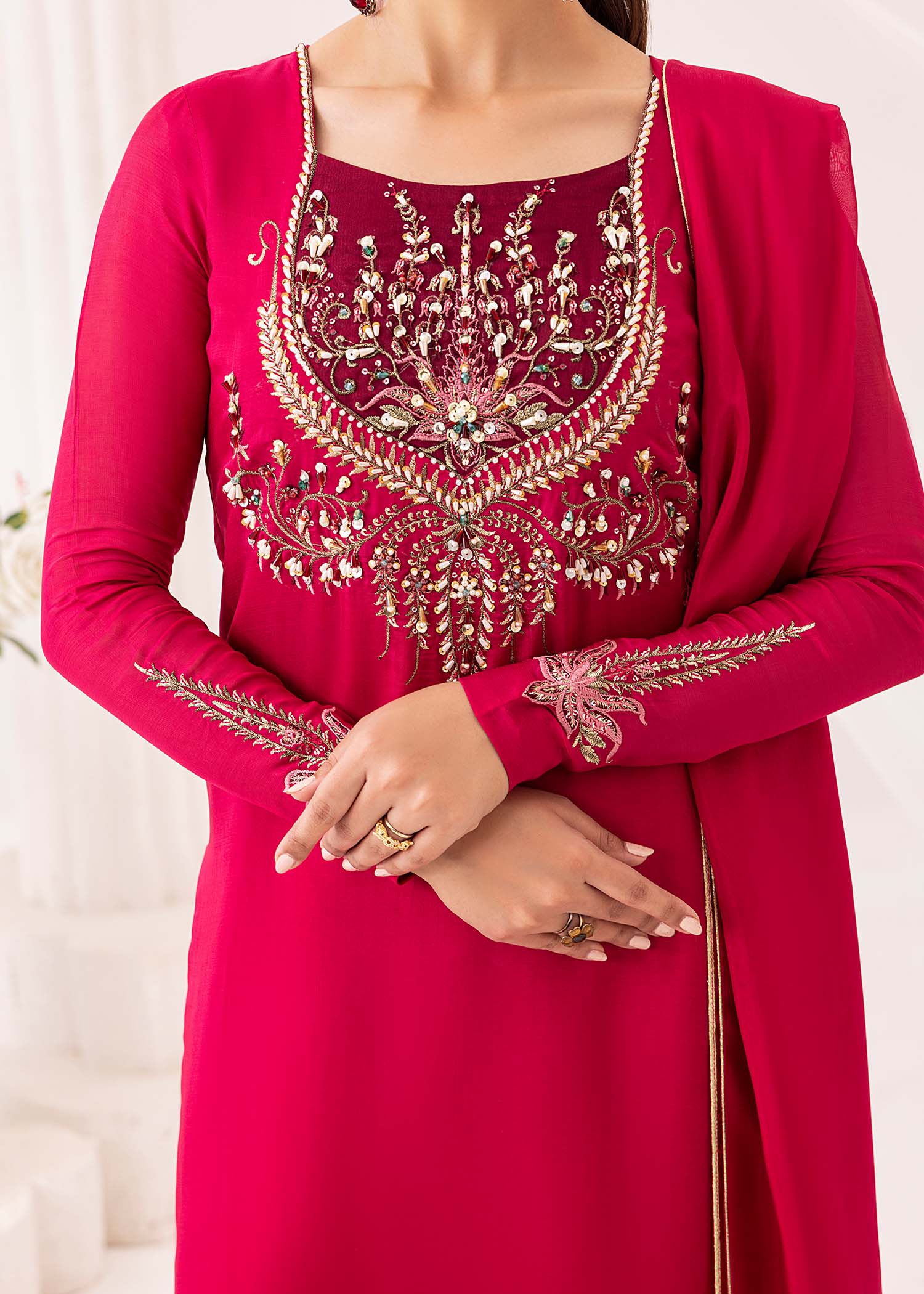 Jamnii | Silk Ivy | Muse - by - Libasekhas UK - Registered Vendor of : Jamnii - 100% Original Designer Dresss