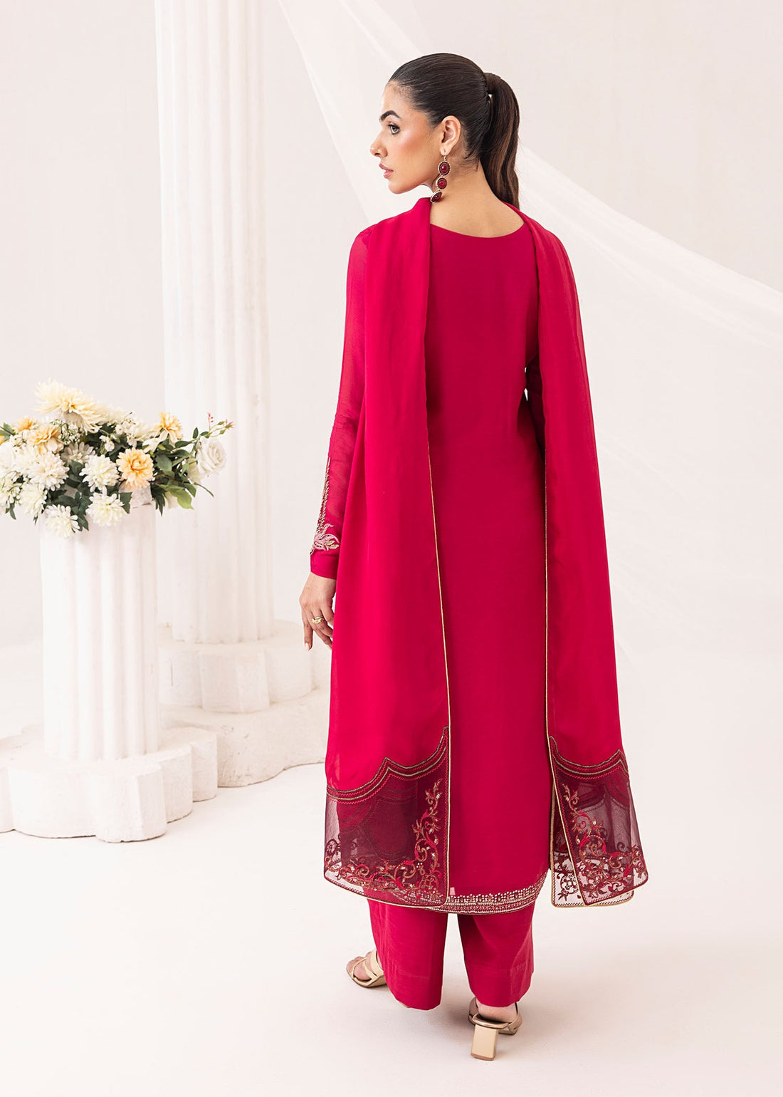 Jamnii | Silk Ivy | Muse - by - Libasekhas UK - Registered Vendor of : Jamnii - 100% Original Designer Dresss