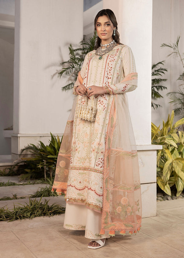 Shurooq | Luxury Lawn 25 | Nora - by - Libasekhas UK - Registered Vendor of : Shurooq - 100% Original Designer Dresss
