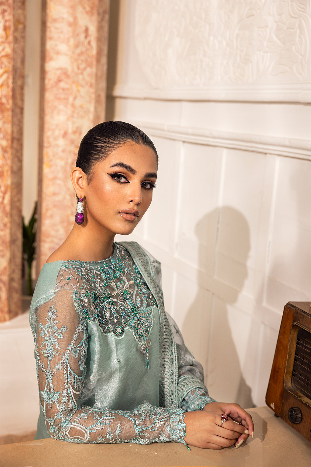 Emaan Adeel | LP-05 Anaya - by - Libasekhas UK - Registered Vendor of : Emaan Adeel - 100% Original Designer Dresss