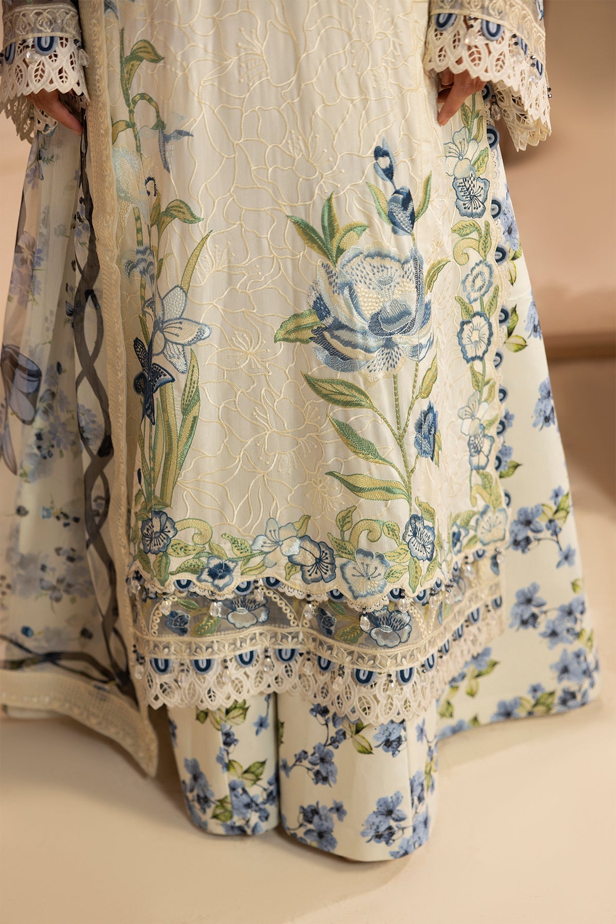 Raeesa Premium | Gulkar Viscose | GK-02 - by Libasekhas UK - Registered Vendor of : Raeesa Premium - 100% Original Designer Dress
