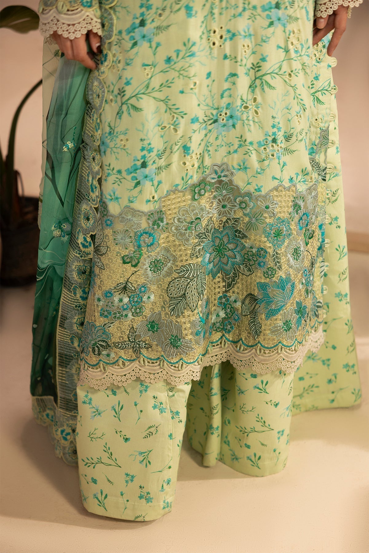 Raeesa Premium | Gulkar Viscose |  GK-03 - by Libasekhas UK - Registered Vendor of : Raeesa Premium - 100% Original Designer Dress