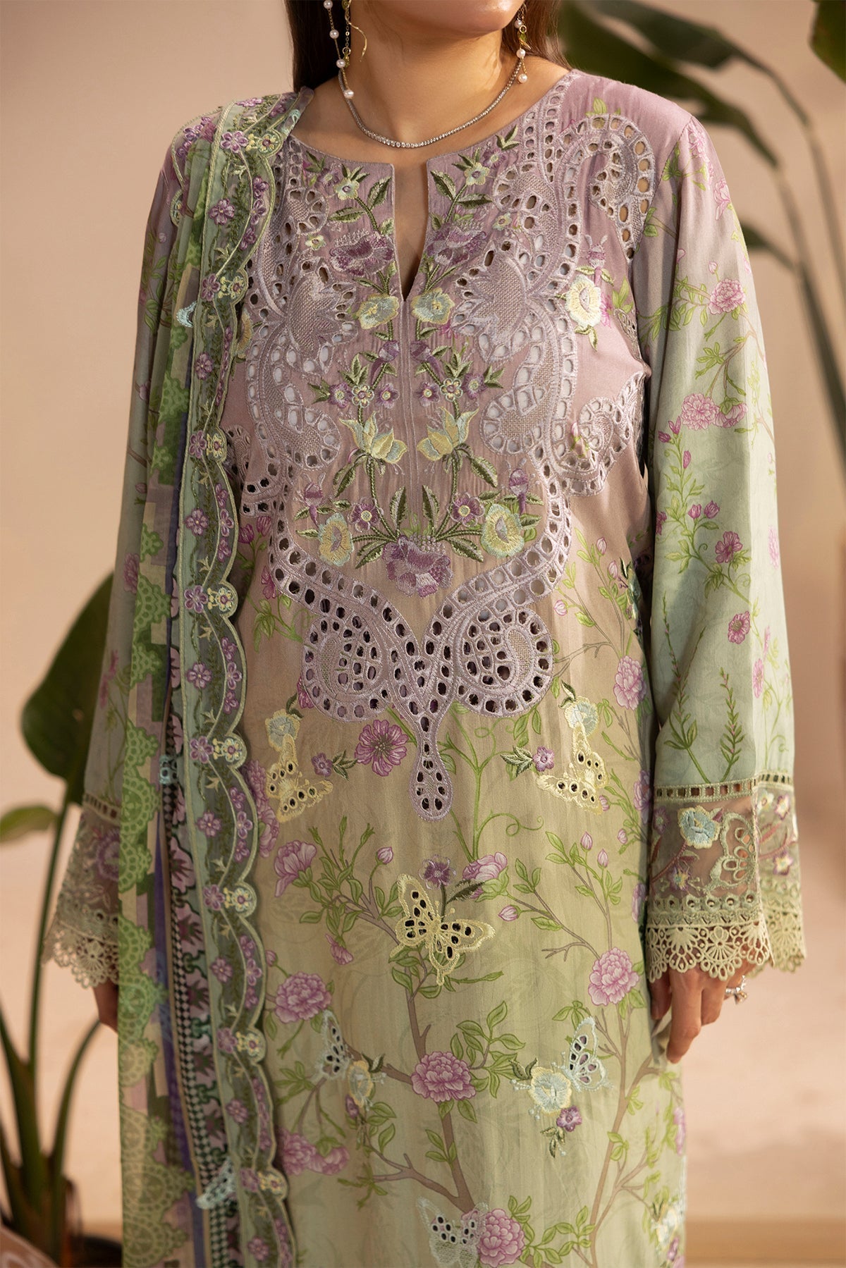 Raeesa Premium | Gulkar Viscose |GK-04 - by Libasekhas UK - Registered Vendor of : Raeesa Premium - 100% Original Designer Dress