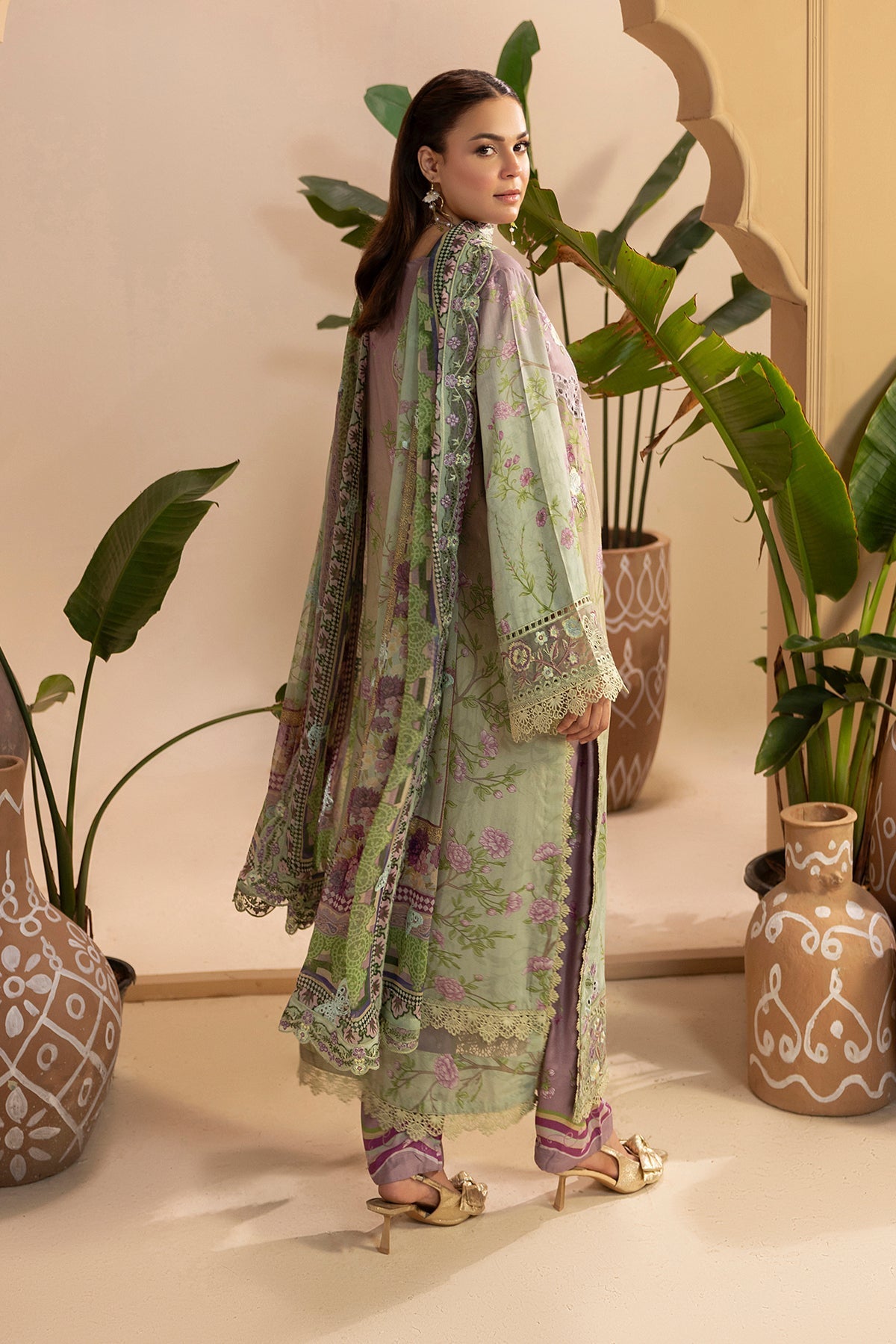 Raeesa Premium | Gulkar Viscose |GK-04 - by Libasekhas UK - Registered Vendor of : Raeesa Premium - 100% Original Designer Dress