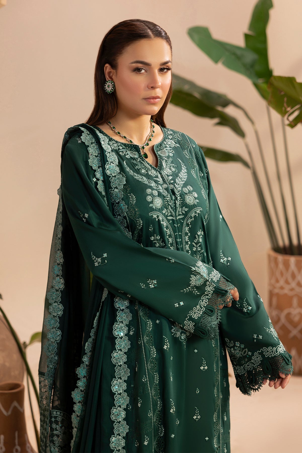 Raeesa Premium | Gulkar Viscose |GK-06 - by Libasekhas UK - Registered Vendor of : Raeesa Premium - 100% Original Designer Dress