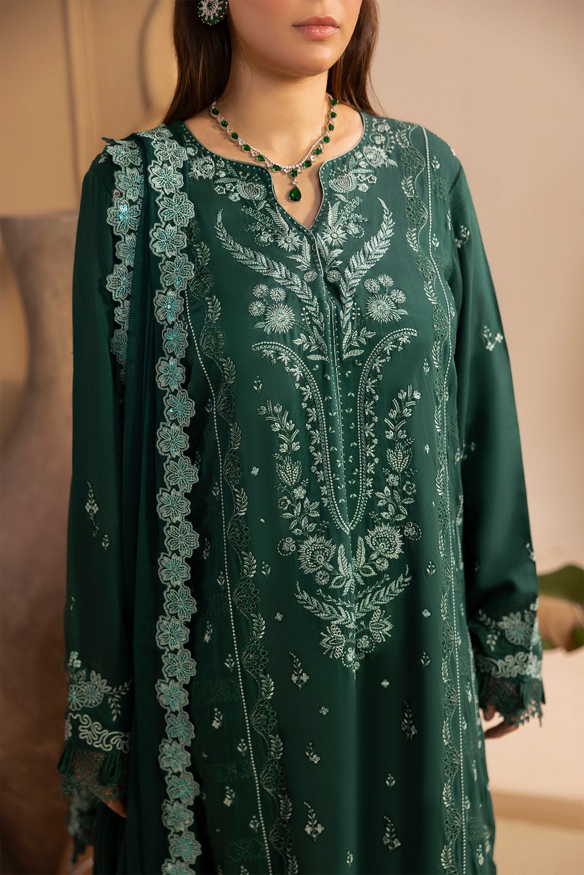 Raeesa Premium | Gulkar Viscose |GK-06 - by Libasekhas UK - Registered Vendor of : Raeesa Premium - 100% Original Designer Dress