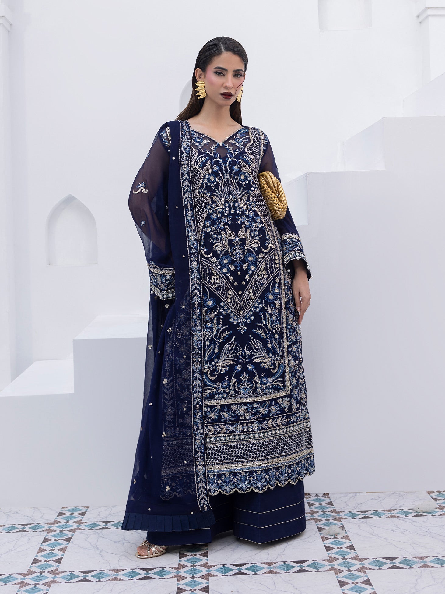 Gulaal | Maeri Luxury Chiffon 26 | Lueur - by Libasekhas UK - Registered Vendor of : Gulaal - 100% Original Designer Dress