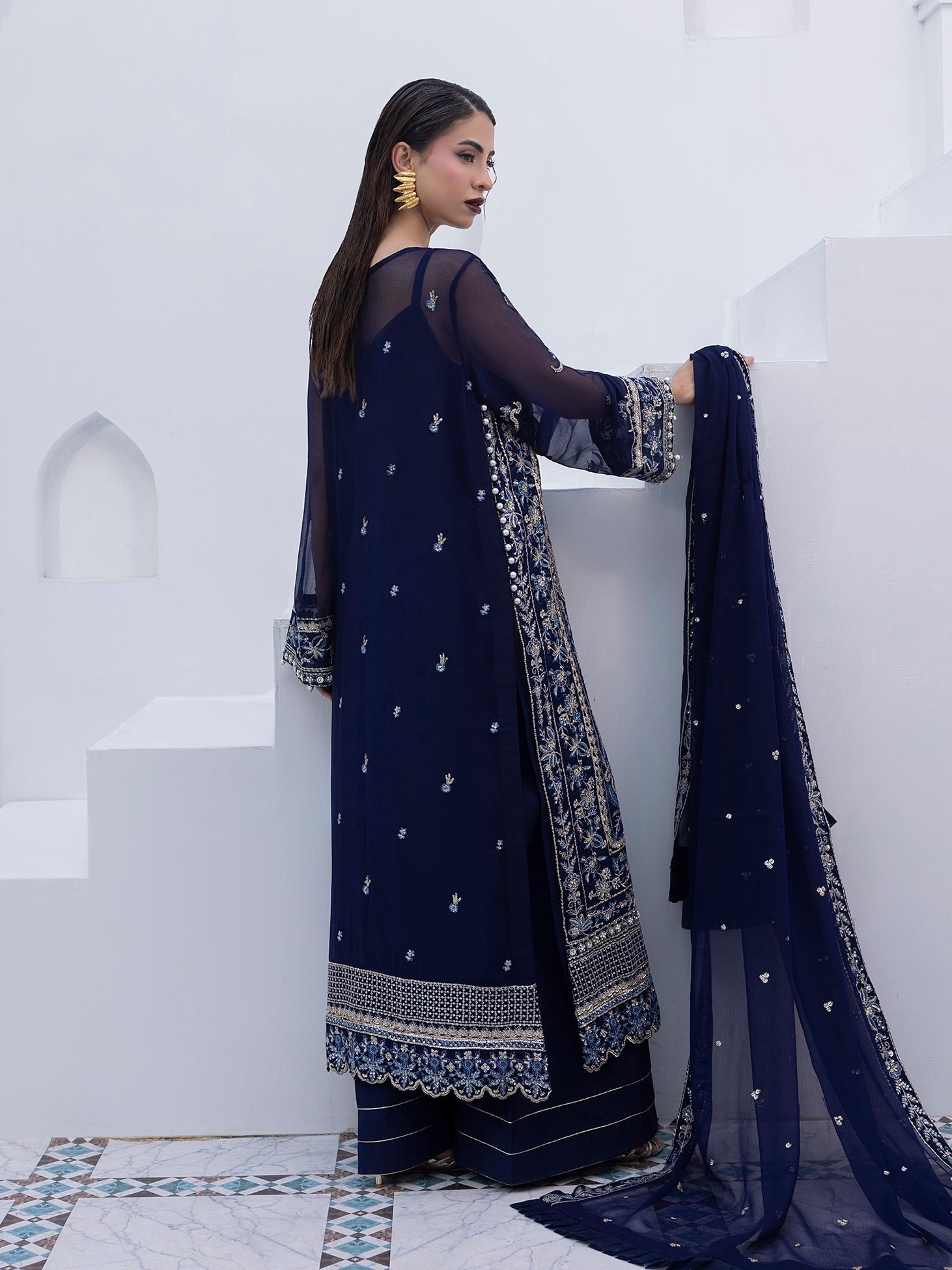 Gulaal | Maeri Luxury Chiffon 26 | Lueur - by Libasekhas UK - Registered Vendor of : Gulaal - 100% Original Designer Dress