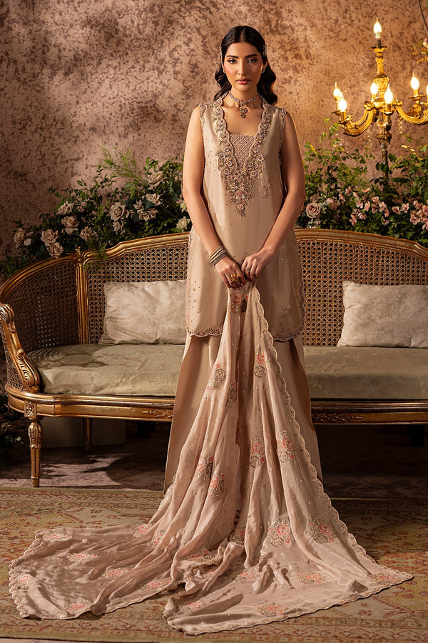 Mina Kashif | Loona Lawn 25 | Garnet - by - Libasekhas UK - Registered Vendor of : Mina Kashif - 100% Original Designer Dresss