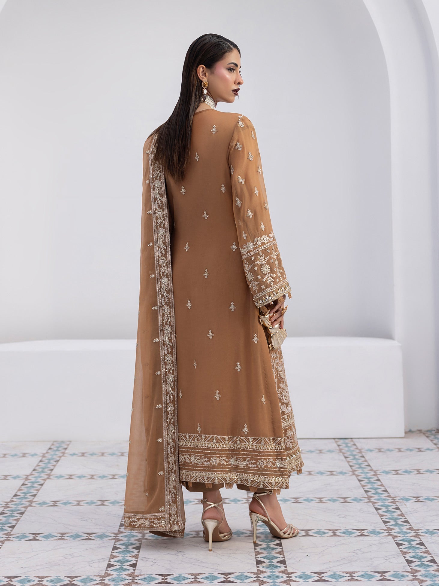 Gulaal | Maeri Luxury Chiffon 26 | Mirage - by Libasekhas UK - Registered Vendor of : Gulaal - 100% Original Designer Dress