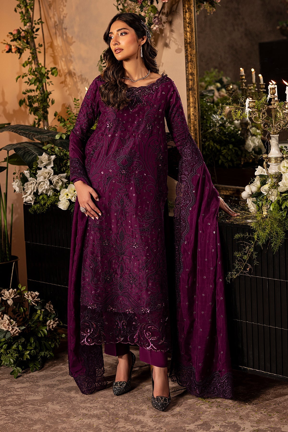 Mina Kashif | Loona Lawn 25 | Jade - by - Libasekhas UK - Registered Vendor of : Mina Kashif - 100% Original Designer Dresss