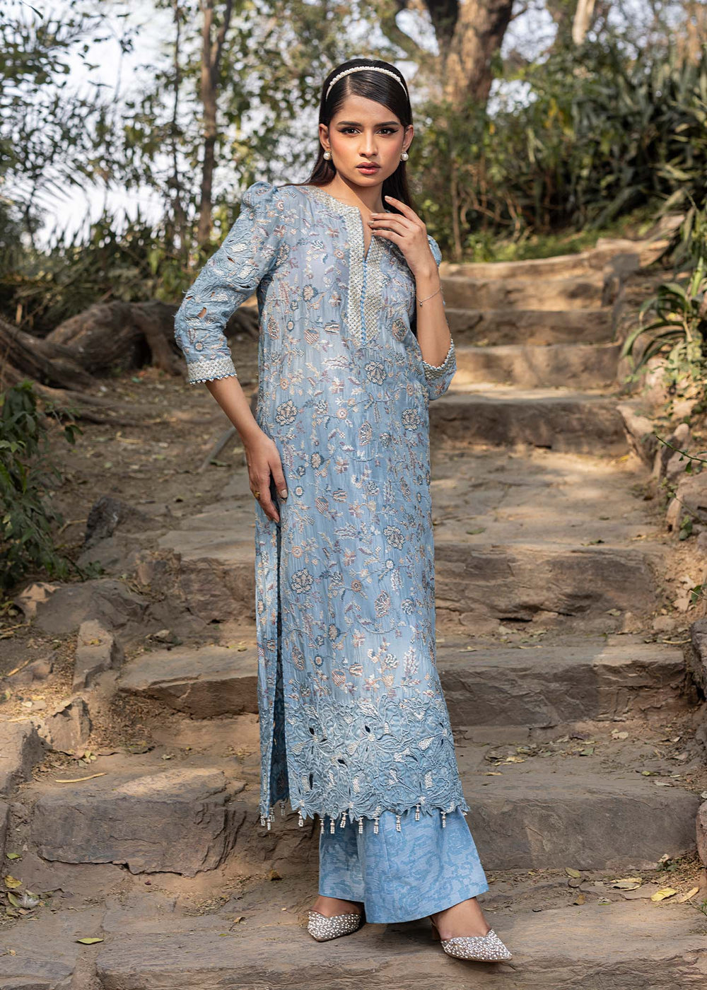 HSY | Summer Edit | Ezure - by Libasekhas UK - Registered Vendor of : HSY - 100% Original Designer Dress