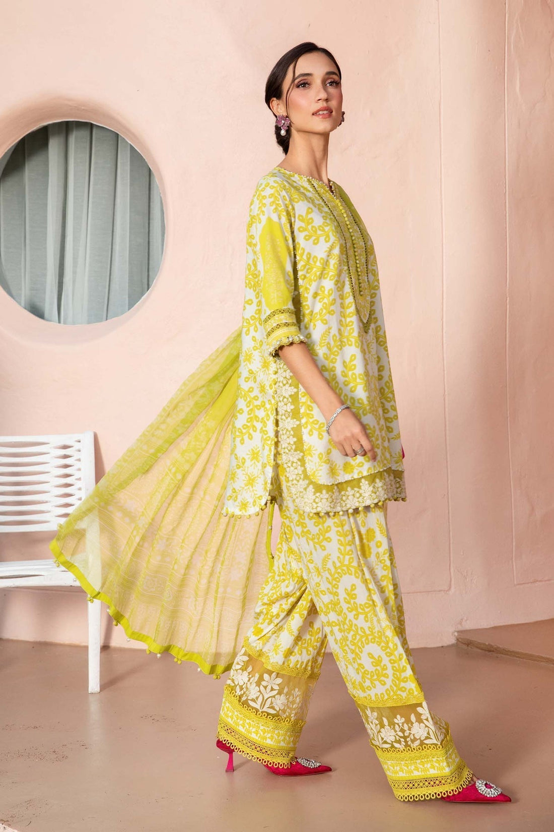 Maria B | M Prints 25 | MPT-2504-A - Ladies Clothes -  Libasekhas