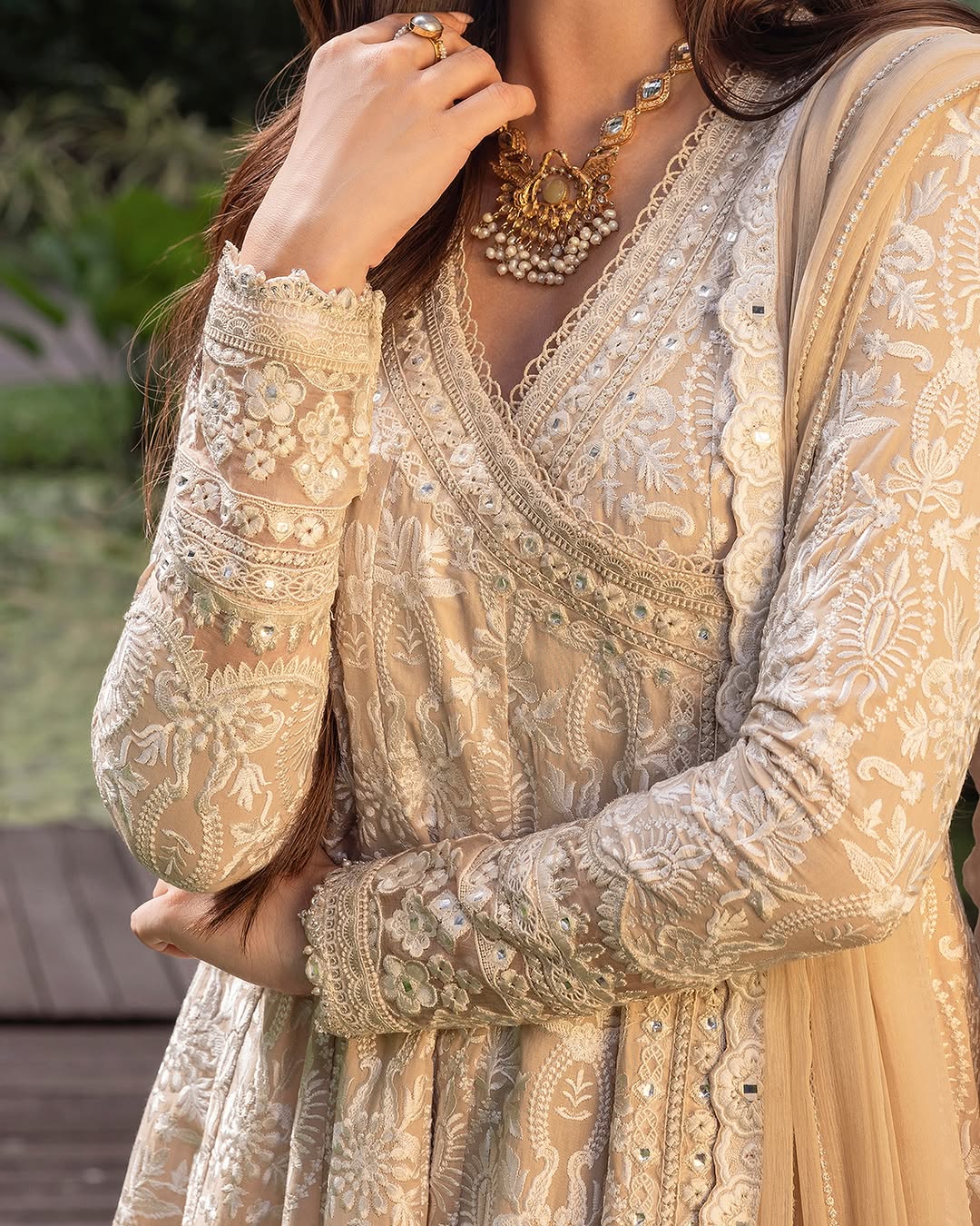 Faiza Saqlain | Zinnia Luxury Lawn’25 | Ilima -  -  Libasekhas