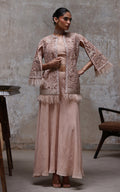 Threads and Motifs | Formal Dresses 25 | Organza Embroidered Jacket With Inner - by Libasekhas UK - Registered Vendor of : Threads and Motifs - 100% Original Designer Dress