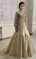 Threads and Motifs | Formal Dresses 25 | EMBRIODERED JACKET WITH BLOUSE AND SKIRT - by Libasekhas UK - Registered Vendor of : Threads and Motifs - 100% Original Designer Dress