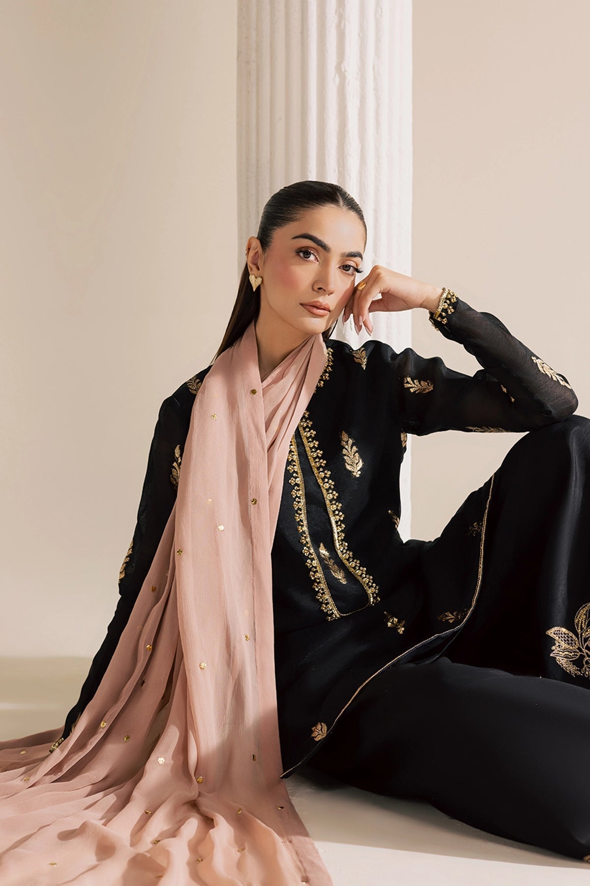 Vanya | Solana Luxe Pret |   FF-82 - by Libasekhas UK - Registered Vendor of : Vanya - 100% Original Designer Dress