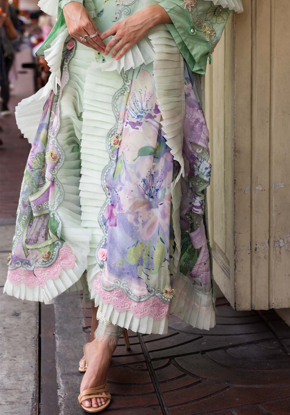 Zarqash | Luxury Lawn 25 | ZQLU 005 ELLIS - by - Libasekhas UK - Registered Vendor of : Zarqash - 100% Original Designer Dresss