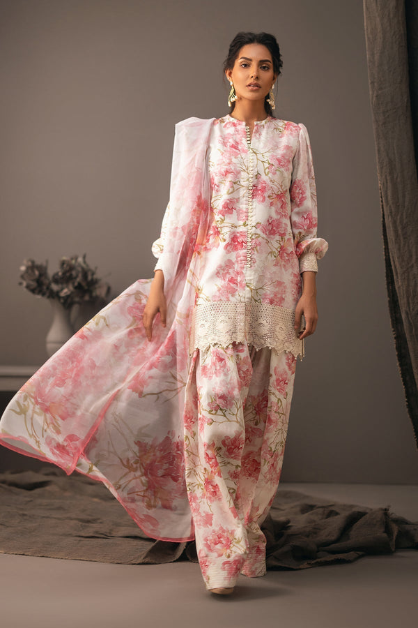 Erum Khan | Beyond Basic | BOLD BOUQUET - by - Libasekhas UK - Registered Vendor of : Erum Khan - 100% Original Designer Dresss