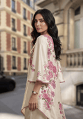 Zarqash | Silk Edit 26 | Blush Botanica - by Libasekhas UK - Registered Vendor of : Zarqash - 100% Original Designer Dress