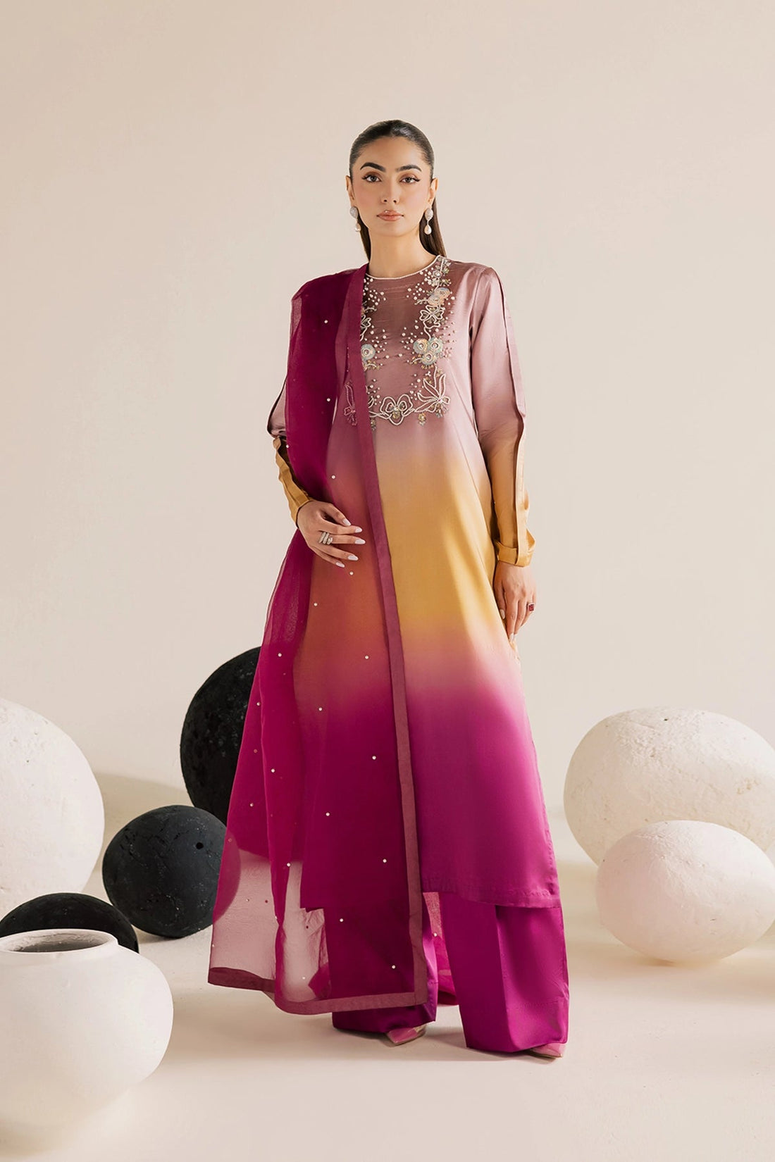 Vanya | Solana Luxe Pret |FF-86 - by Libasekhas UK - Registered Vendor of : Vanya - 100% Original Designer Dress