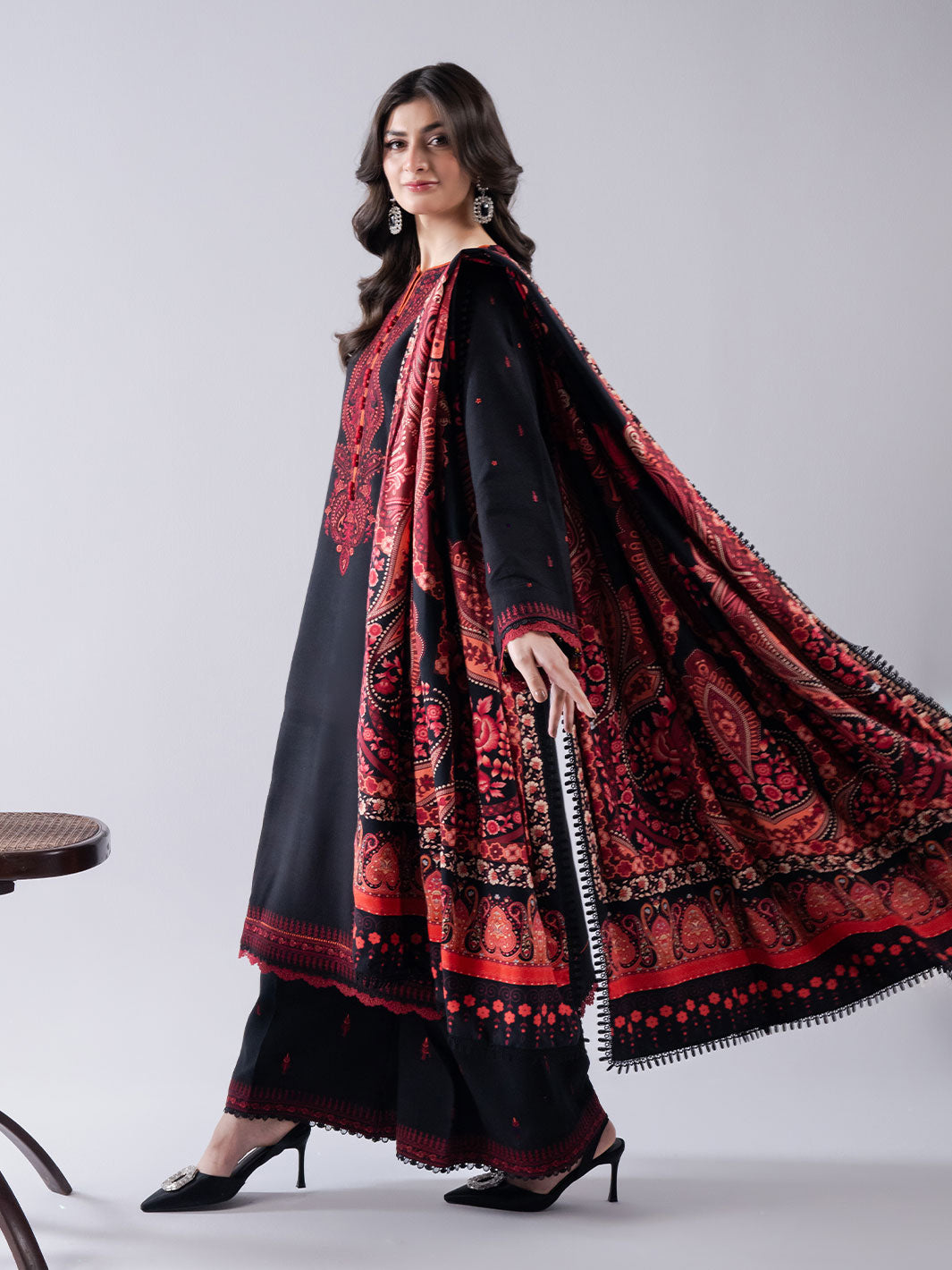 Faiza Faisal | Winter Edit 2024 | ZAREEN - by - Libasekhas UK - Registered Vendor of : Faiza Faisal - 100% Original Designer Dresss