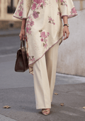 Zarqash | Silk Edit 26 | Blush Botanica - by Libasekhas UK - Registered Vendor of : Zarqash - 100% Original Designer Dress