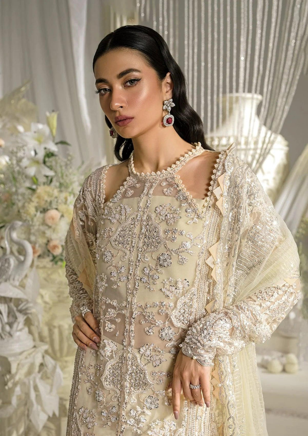 Elaf Premium | Evara Formals 24 | EFE-01 AURA - by - Libasekhas UK - Registered Vendor of : Elaf Premium - 100% Original Designer Dresss