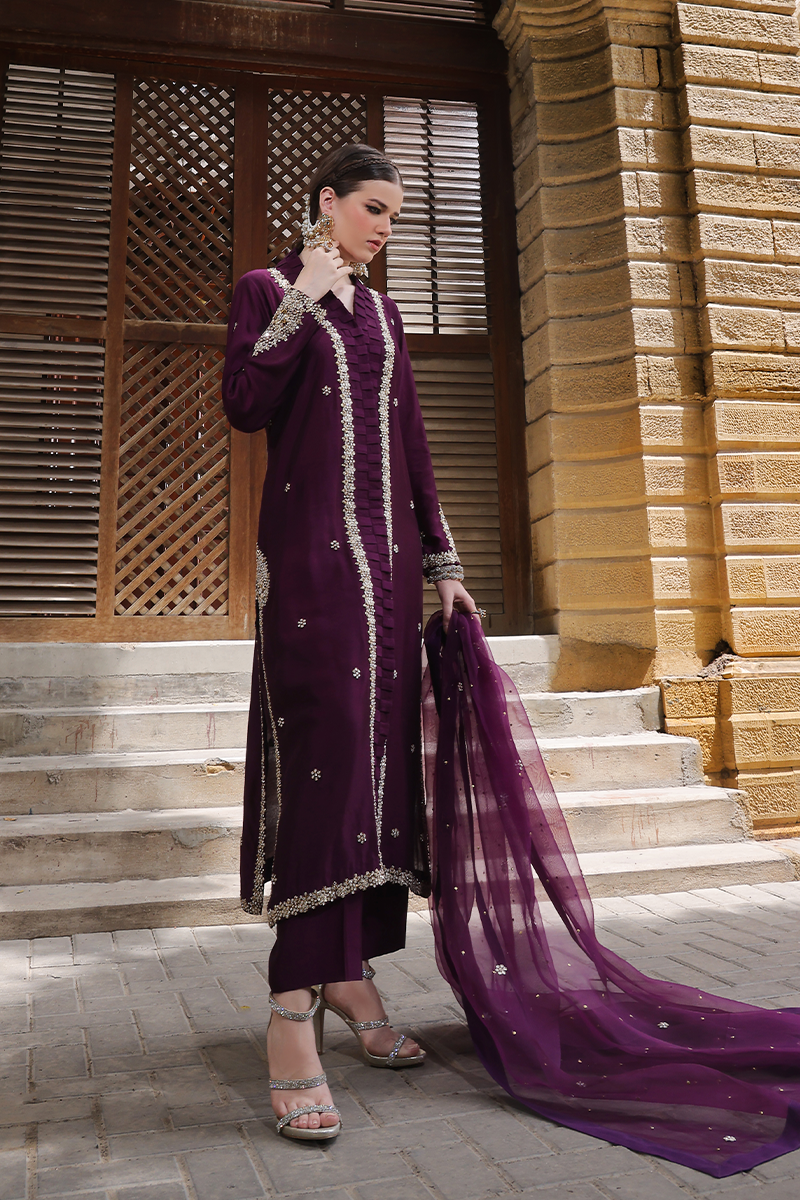 Mona Imran | Dilzaib Formals | Haya - by - Libasekhas UK - Registered Vendor of : Mysie by Tahira - 100% Original Designer Dresss
