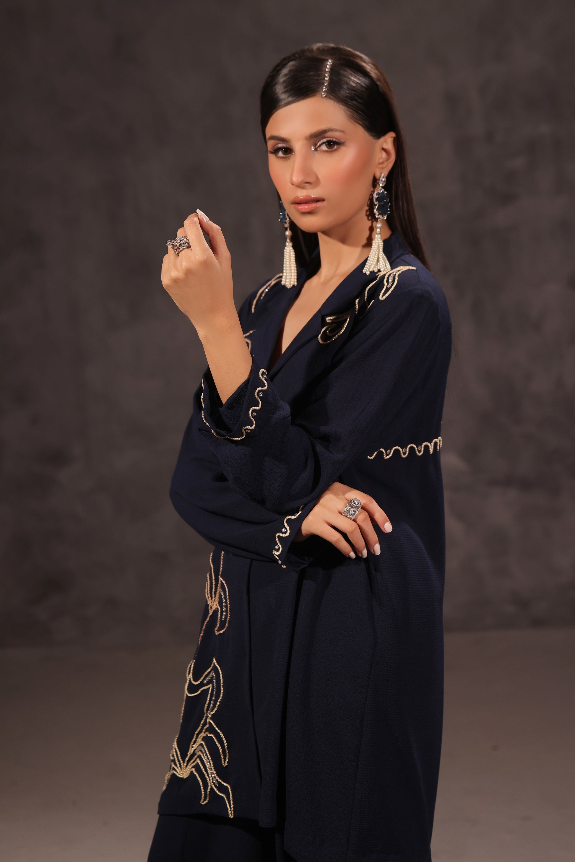 Mona Imran | Ezel Eid 25 | Celeste - by - Libasekhas UK - Registered Vendor of : Mona Imran - 100% Original Designer Dresss