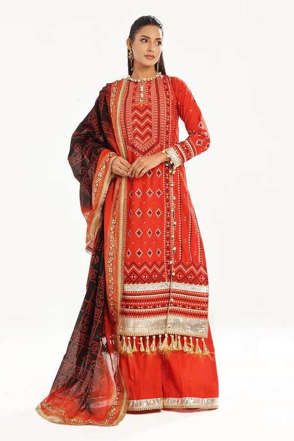 Gul Ahmed | Chunri Lawn 25 | CL-52443 - by - Libasekhas UK - Registered Vendor of : Gul Ahmed - 100% Original Designer Dresss