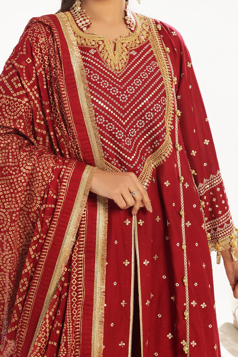 Gul Ahmed | Chunri Lawn 25 | BM-52018 - by - Libasekhas UK - Registered Vendor of : Gul Ahmed - 100% Original Designer Dresss