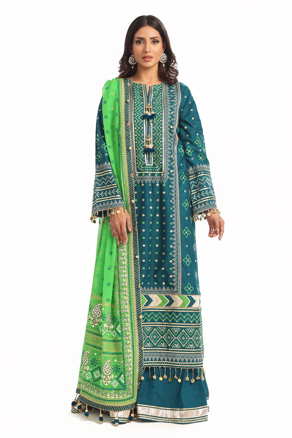 Gul Ahmed | Chunri Lawn 25 | BM-52025 - by - Libasekhas UK - Registered Vendor of : Gul Ahmed - 100% Original Designer Dresss