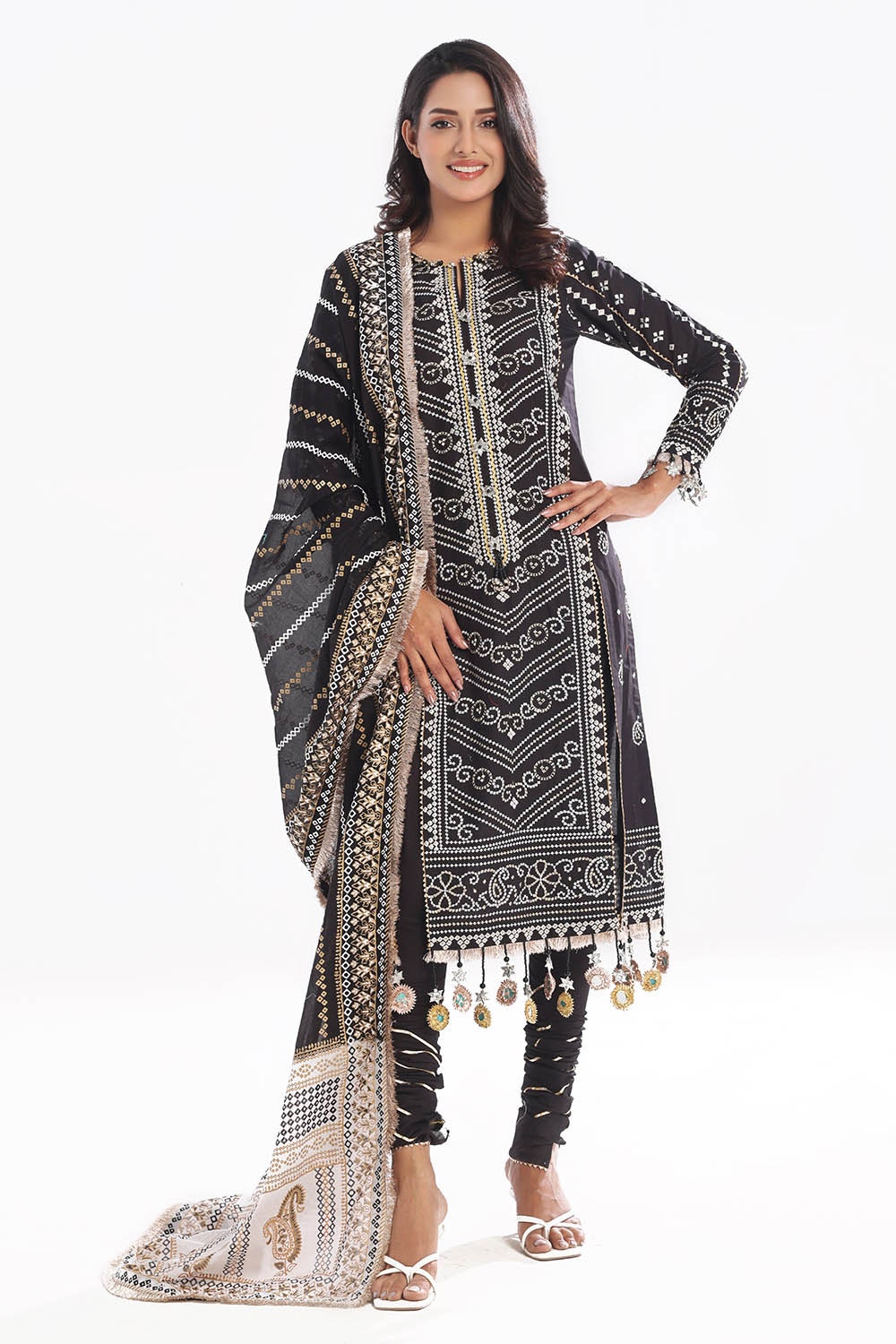 Gul Ahmed | Chunri Lawn 25 | CL-52407 - by - Libasekhas UK - Registered Vendor of : Gul Ahmed - 100% Original Designer Dresss