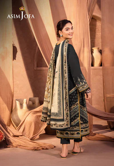 Asim Jofa | Prints Essentials | AJUB-13 - by - Libasekhas UK - Registered Vendor of : Asim Jofa - 100% Original Designer Dresss