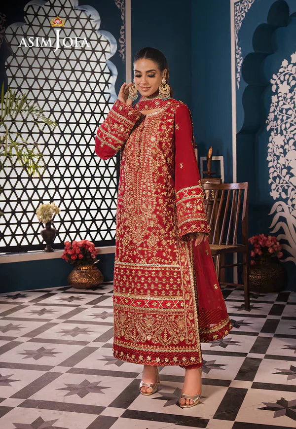 Asim Jofa | Fasana e Ishq Eid Luxury Lawn | AJFI-10 - by - Libasekhas UK - Registered Vendor of : Asim Jofa - 100% Original Designer Dresss