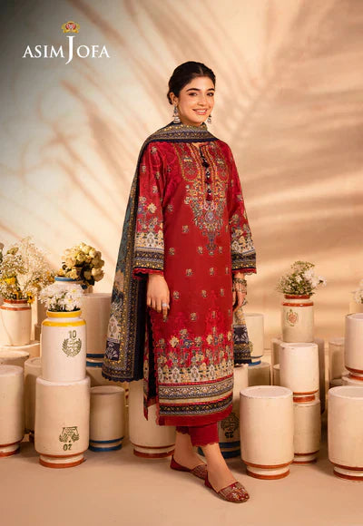 Asim Jofa | Prints Essentials | AJUB-02 - by - Libasekhas UK - Registered Vendor of : Asim Jofa - 100% Original Designer Dresss