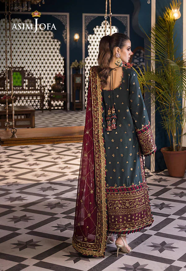 Asim Jofa | Fasana e Ishq Eid Luxury Lawn | AJFI-01 - by - Libasekhas UK - Registered Vendor of : Asim Jofa - 100% Original Designer Dresss