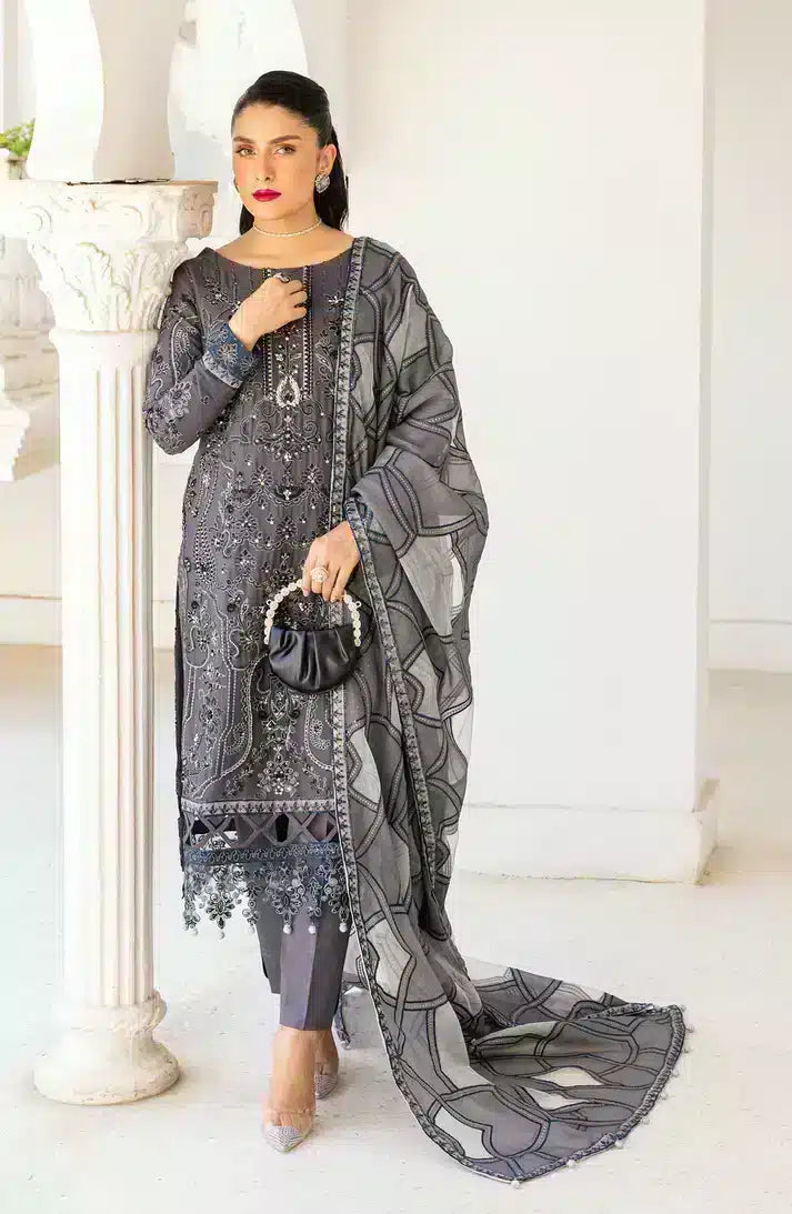 Emaan Adeel | Zimal Luxury Formals 23 | ZM 08 ZEBA - by - Libasekhas UK - Registered Vendor of : Emaan Adeel - 100% Original Designer Dresss