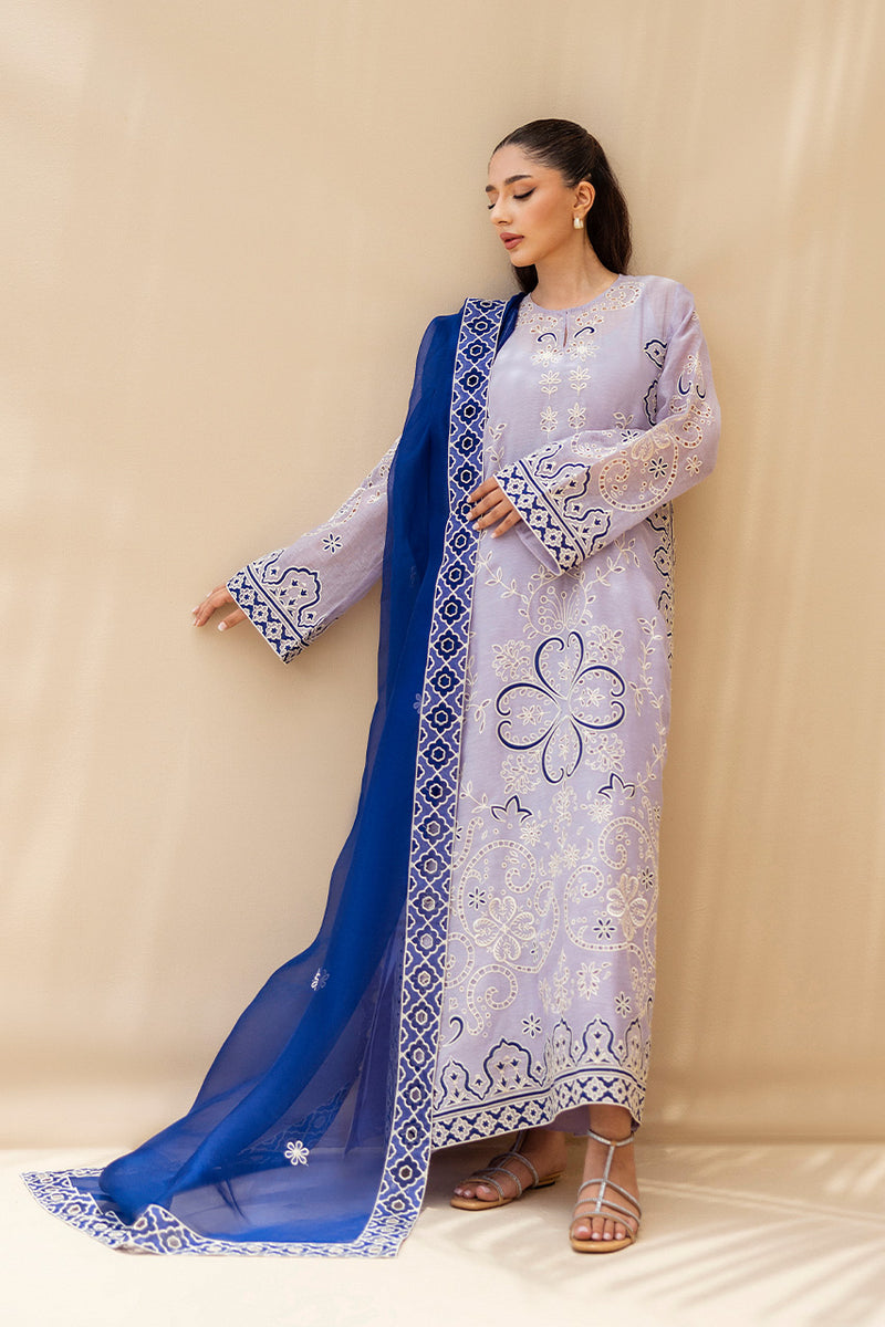 Sania Maskatiya | Mirra Luxury Pret 25 | Zyne (B) - by Libasekhas UK - Registered Vendor of : Sania Maskatiya - 100% Original Designer Dress
