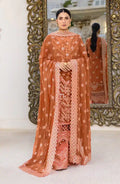Emaan Adeel | Zimal Luxury Formals 23 | ZM 09 GULAAL - by - Libasekhas UK - Registered Vendor of : Emaan Adeel - 100% Original Designer Dresss