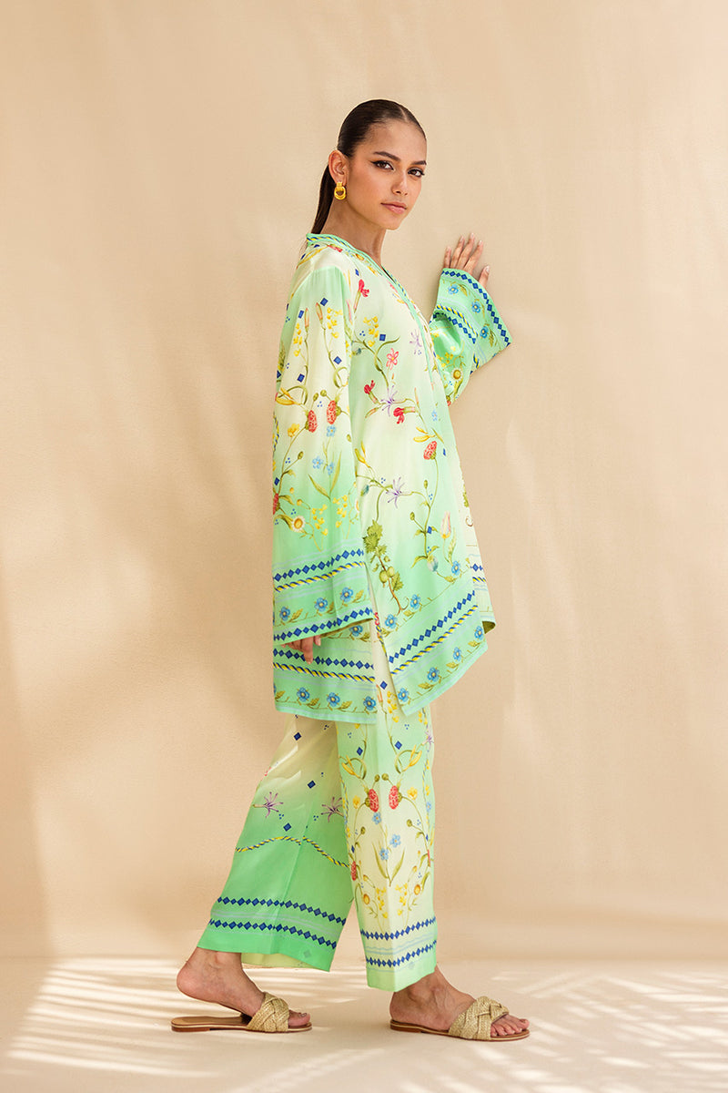 Sania Maskatiya | Mirra Luxury Pret 25 | Nema (B) - by Libasekhas UK - Registered Vendor of : Sania Maskatiya - 100% Original Designer Dress