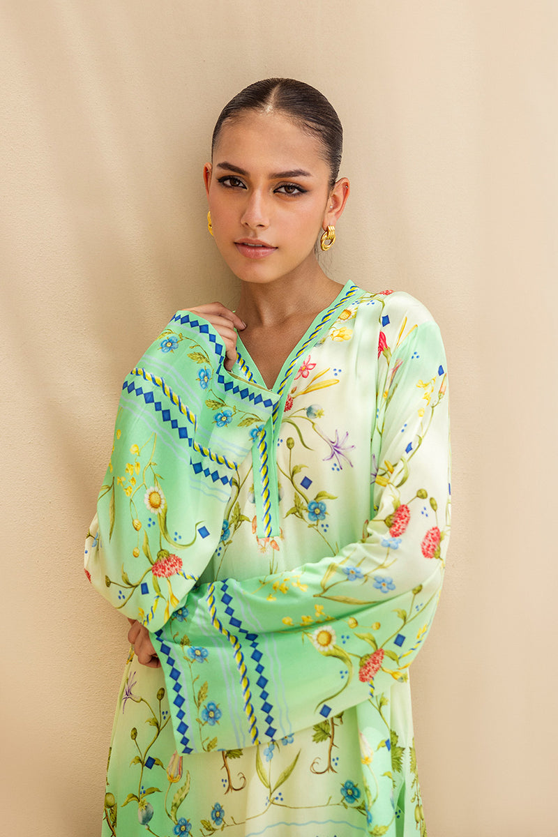 Sania Maskatiya | Mirra Luxury Pret 25 | Nema (B) - by Libasekhas UK - Registered Vendor of : Sania Maskatiya - 100% Original Designer Dress