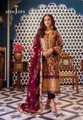Asim Jofa | Fasana e Ishq Eid Luxury Lawn | AJFI-03 - by - Libasekhas UK - Registered Vendor of : Asim Jofa - 100% Original Designer Dresss
