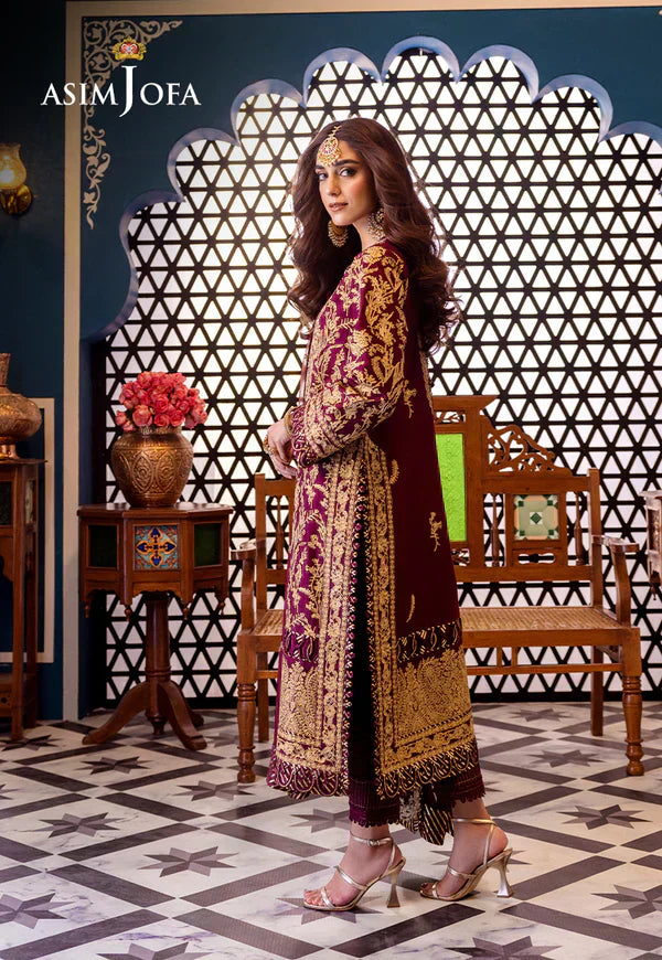Asim Jofa | Fasana e Ishq Eid Luxury Lawn | AJFI-03 - by - Libasekhas UK - Registered Vendor of : Asim Jofa - 100% Original Designer Dresss