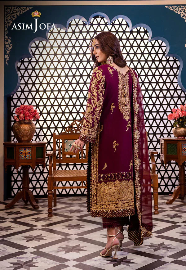 Asim Jofa | Fasana e Ishq Eid Luxury Lawn | AJFI-03 - by - Libasekhas UK - Registered Vendor of : Asim Jofa - 100% Original Designer Dresss
