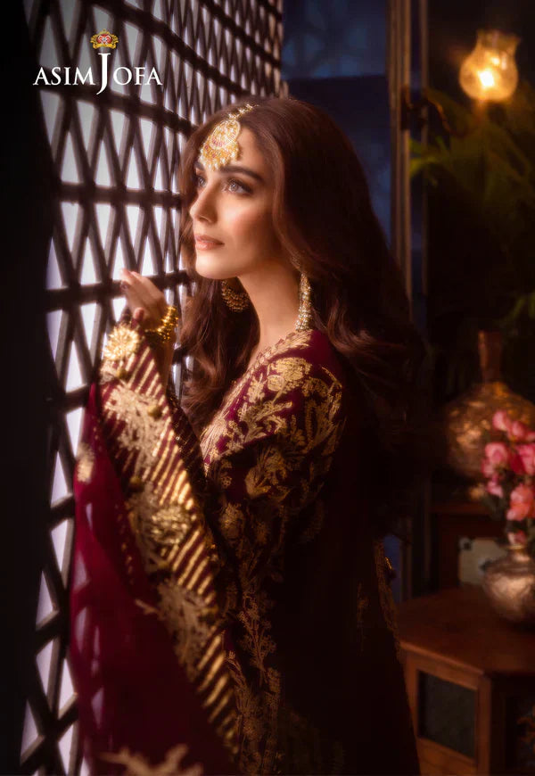 Asim Jofa | Fasana e Ishq Eid Luxury Lawn | AJFI-03 - by - Libasekhas UK - Registered Vendor of : Asim Jofa - 100% Original Designer Dresss