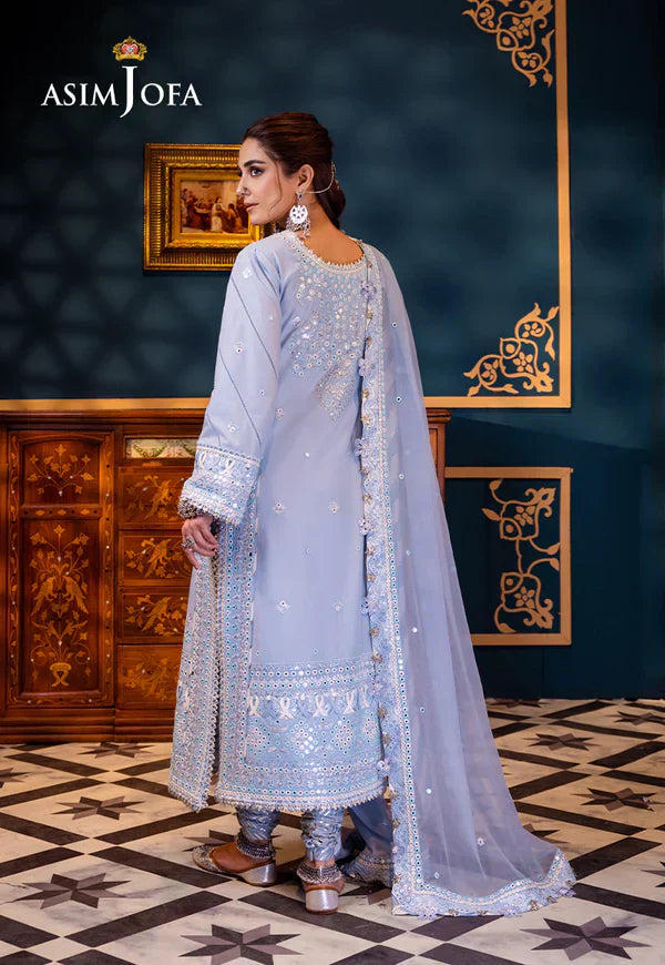 Asim Jofa | Fasana e Ishq Eid Luxury Lawn |AJFI-12 - by - Libasekhas UK - Registered Vendor of : Asim Jofa - 100% Original Designer Dresss
