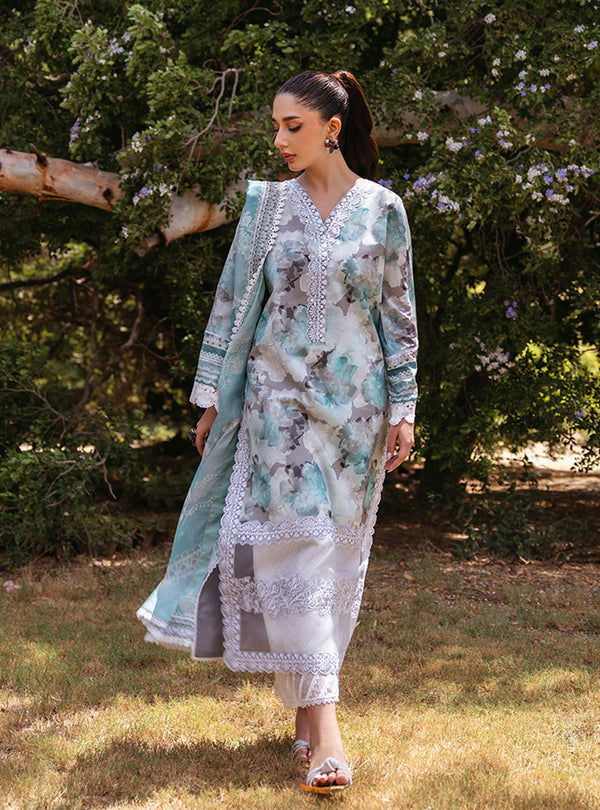 Zainab Chottani | Tahra Lawn 24 | ZINNIA - D 3B - Luxury -  Libasekhas