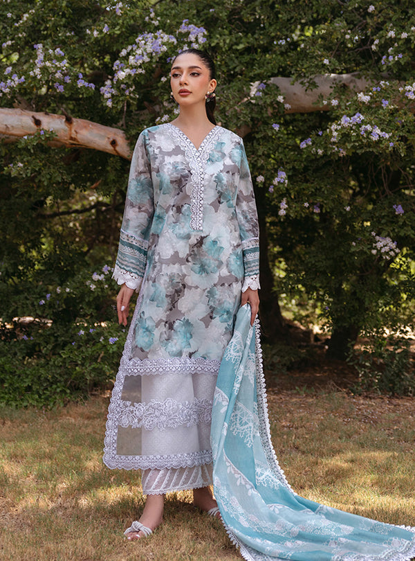 Zainab Chottani | Tahra Lawn 24 | ZINNIA - D 3B - Luxury -  Libasekhas